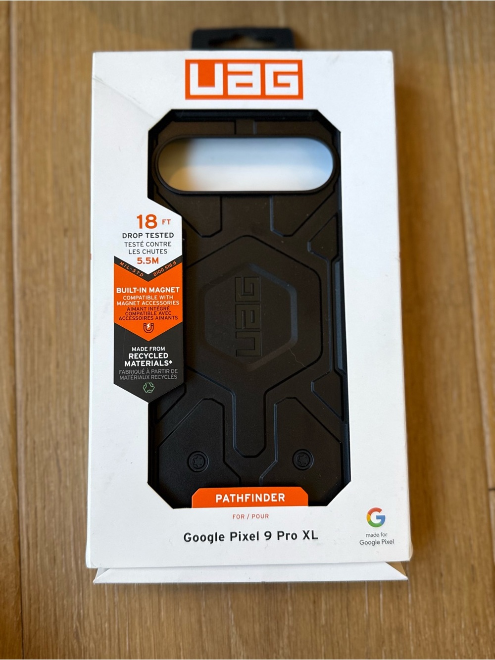 New UAG Urban ARMOR GEAR Civilian Pathfinder Google Pixel 9 Pro XL case Black